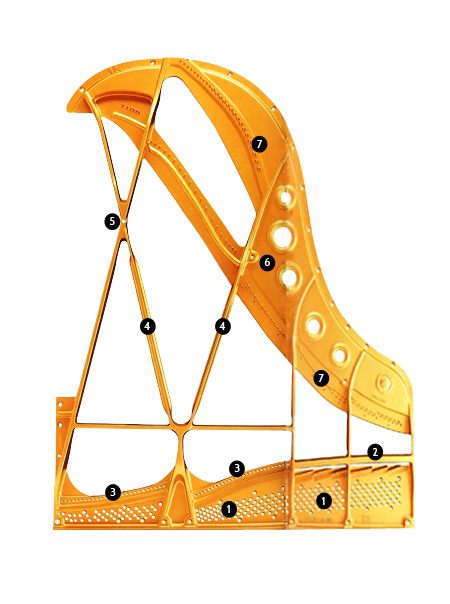 Frame Yamaha 010101