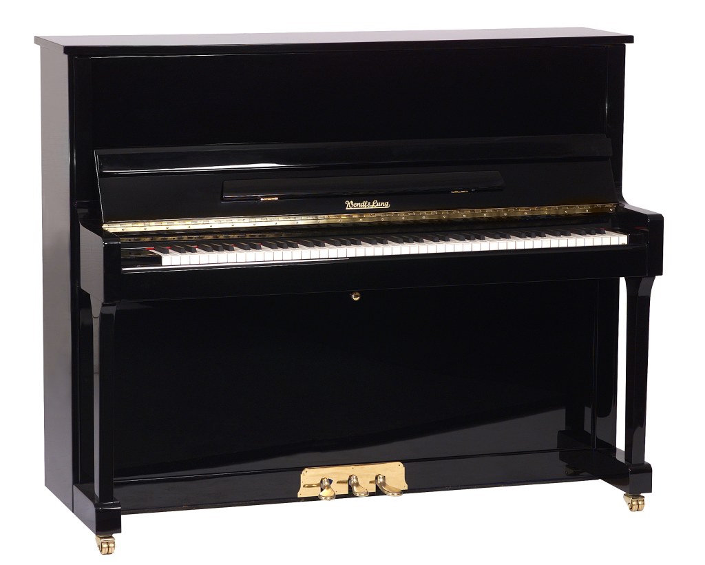 122 universal wendl & lung upright pianos