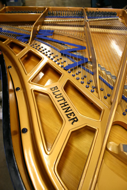 Bluthner grands, baby grands and uprights - Bluthner pianos, piano dealers, piano for sale