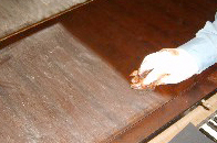 Application of French polish polishing Piano Restoration and Choosing a piano