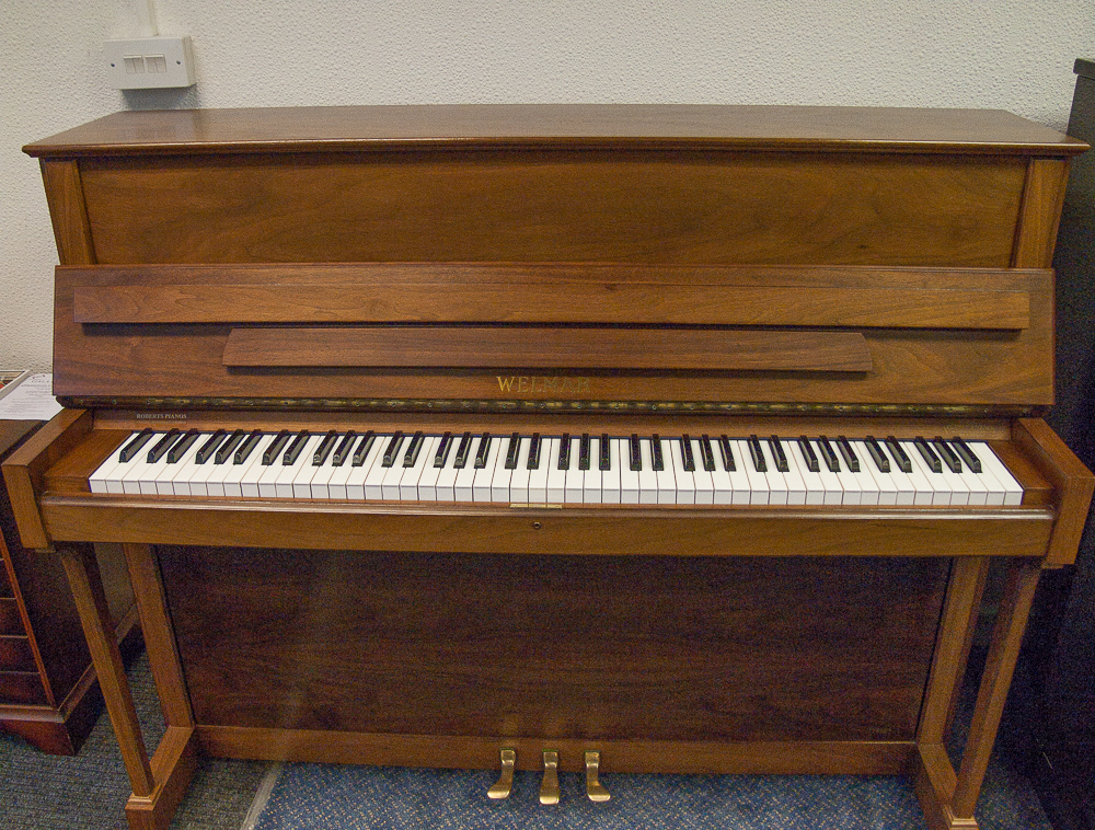 walnut english pianos by weimar pianos