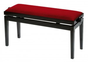 Duet piano stool