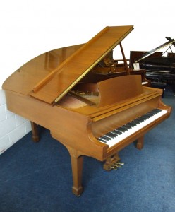 Steinway model L grand piano