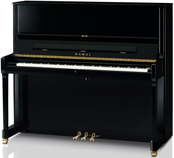 ebony K-500 kawai upright piano