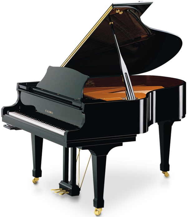 model RX2ATX kawai grand piano in black polyester