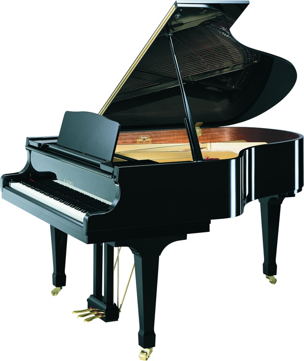 model RX3C kawai grand piano black polyester