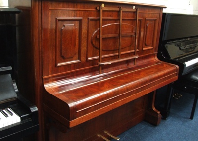 rosewood bechstein 7 upright piano