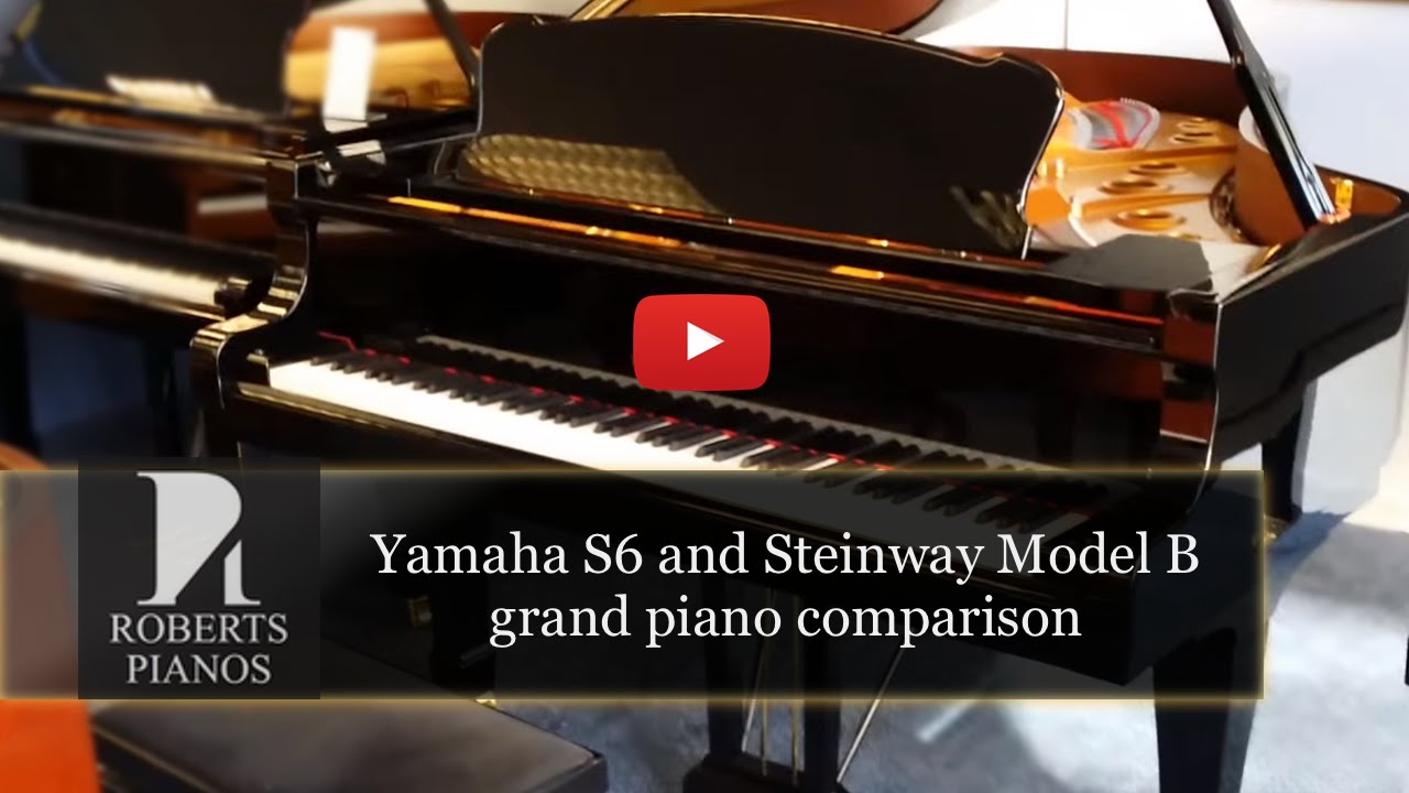 Steinway model B vs Yamaha S6 handcrafted grand pianos