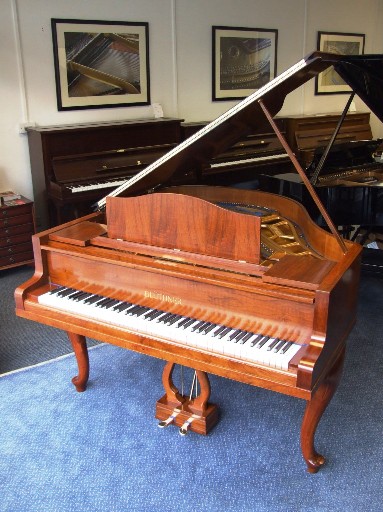 Bluthner Style IV grand piano in walnut