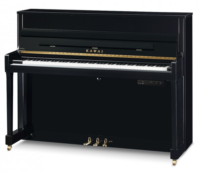 black kawai k200 atx2 upright piano