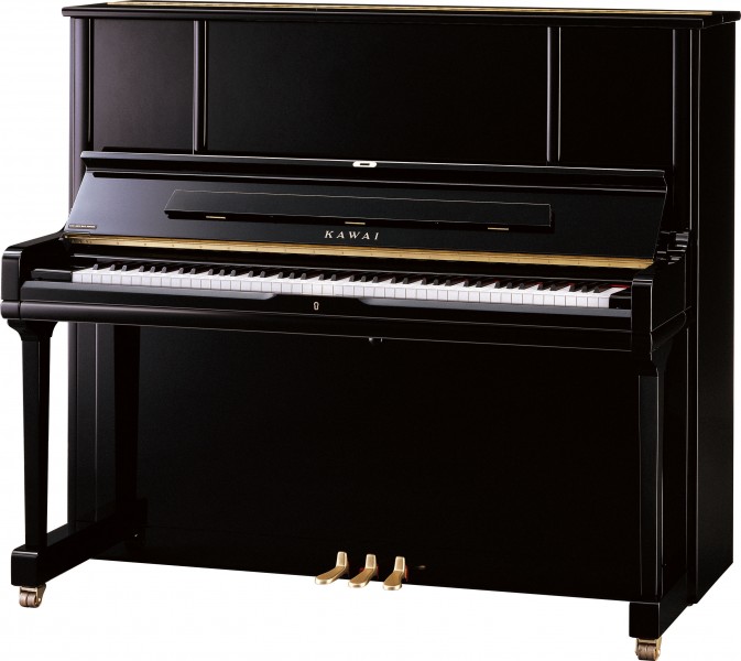 black kawai k6 upright piano