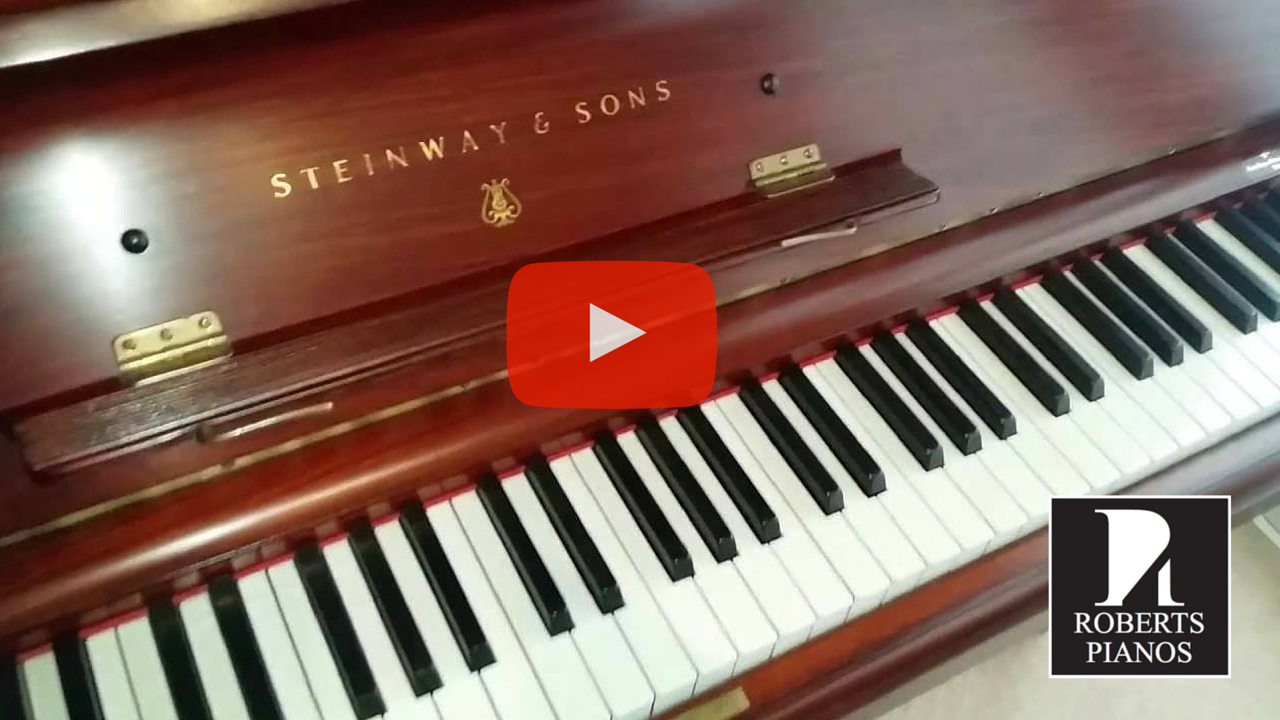 Steinway upright piano logo