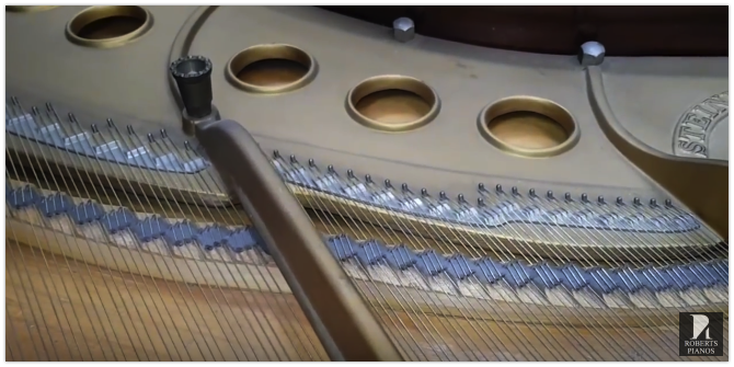 Steinway piano frame, in need of refinishing